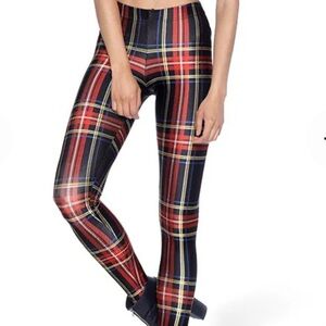 Blackmilk Old School Tartan Leggings - Medium (AU)